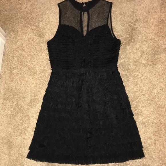 Free People Ruffle Detail Cocktail Dress - Picture 5 of 8
